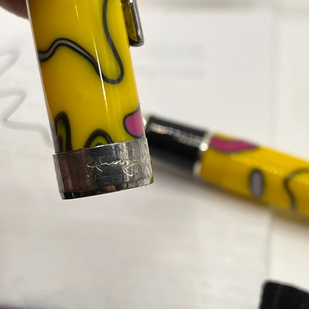 Andy Warhol Marilyn Pen by Recife Rollerball Pen Yellow Pop‎ Art Limited Edition